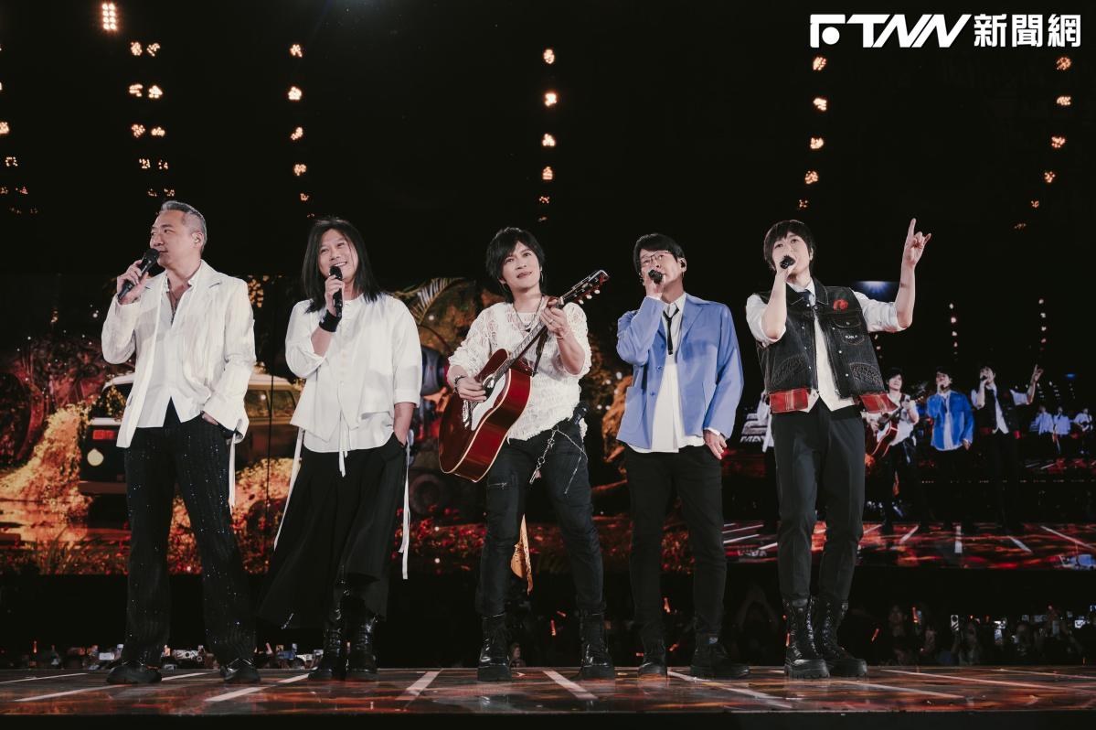 五迷快看！五月天7月連唱7天　「9000萬侏羅紀世界」搬進台北大巨蛋