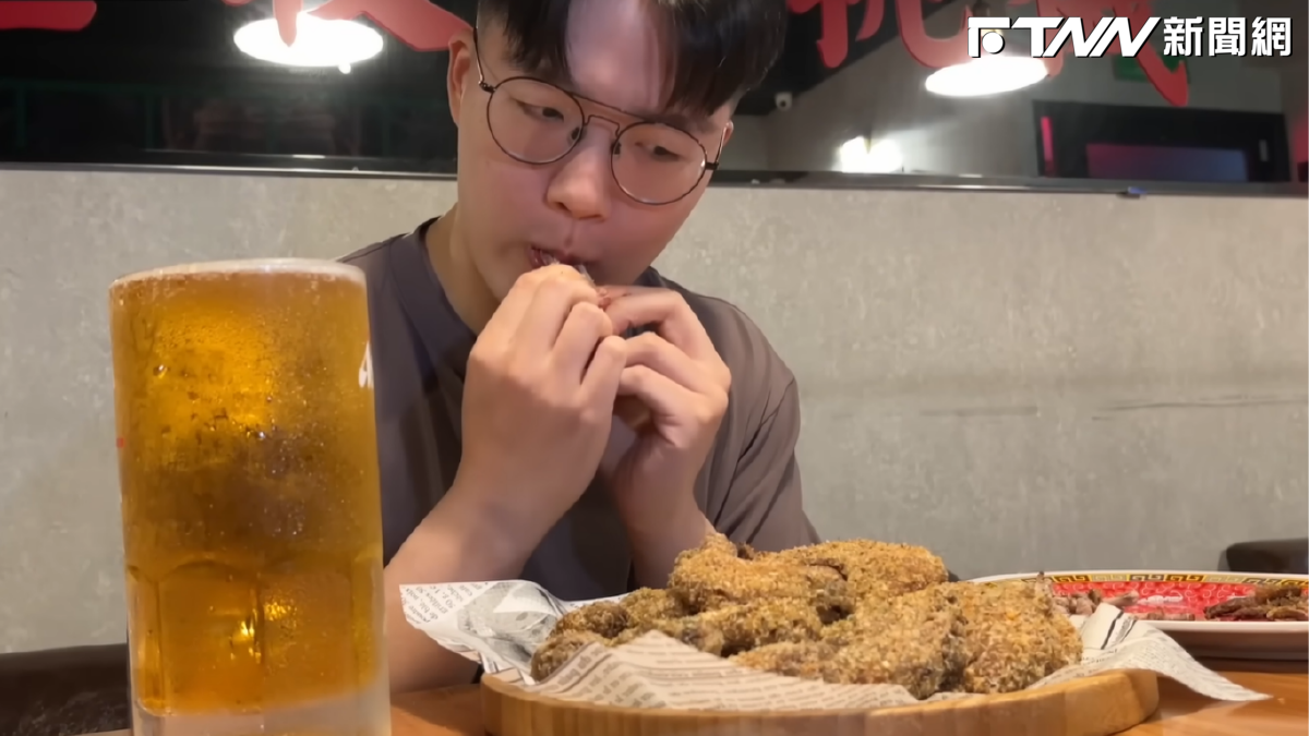 吃貨豪豪挑戰被刁！雞翅重啃、啤酒消泡後添滿　網轟「輸不起別玩」負評灌爆店家急滅火　